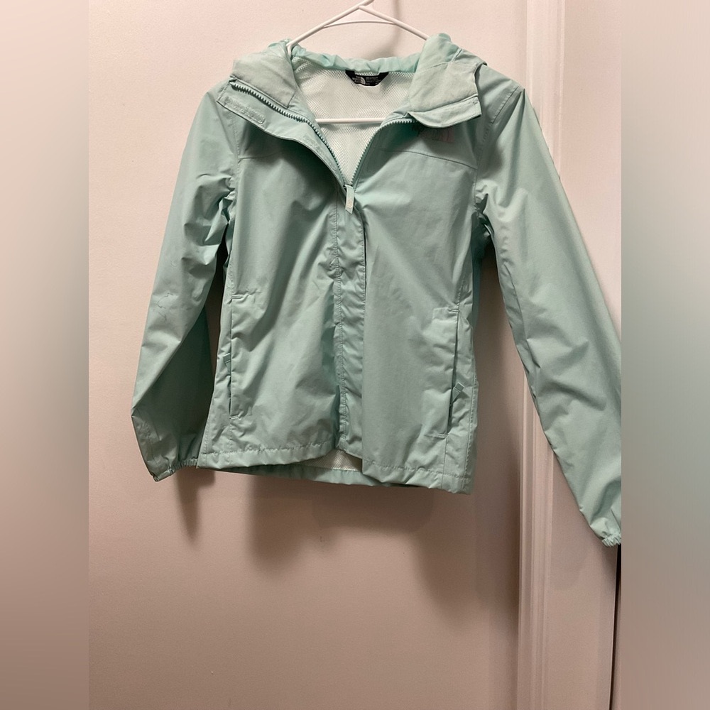 Girls North Face Rain jackets (size 10-12)